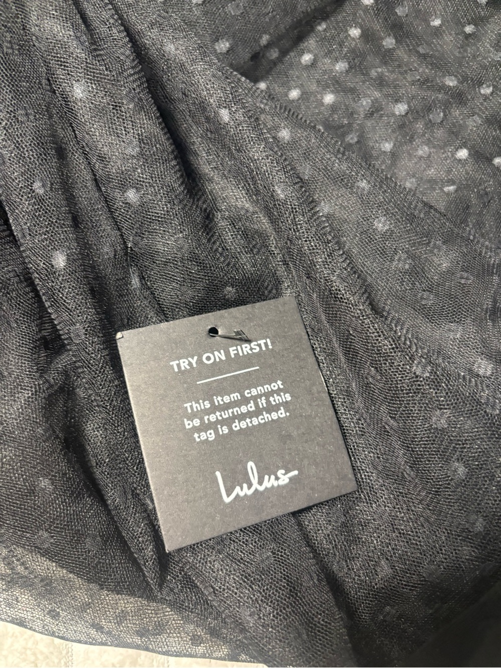 Lulu's Forever celebrated Polka Dot Midi Tulle Dress with Ruffle Straps - Picture 11 of 16